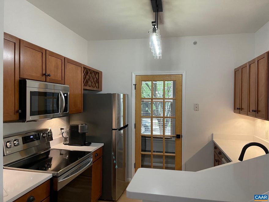 Wonderful DOWNTOWN Location!  Newly Renovated in 2022/2023!  End Unit!  Available Towards end of June!  This Light Filled Home has been Recently Renovated and Offers a Bright and Open Floorplan.   Walker Square is Centrally Located in Charlottesville and is Walkable to both the Downtown Mall and UVA Medical.  This home comes complete with Quartz Counters, Stainless Appliances, Washer/Dryer and Hardwood Floors.  The bedroom is spacious and boasts Two Closets.  The Family Room is both Large and Light Filled!  New Light Fixtures, Paint and Door Hardware.  A Must See!  Agent/Owner