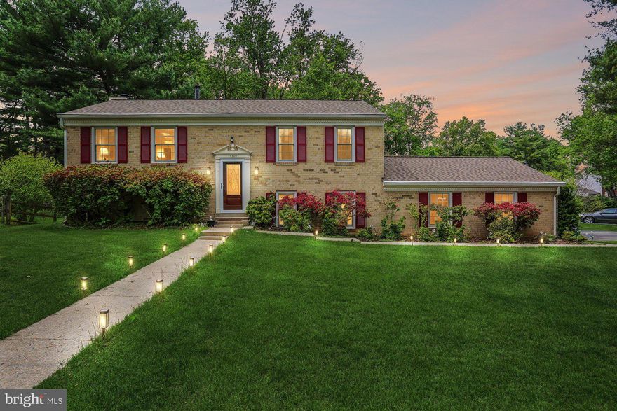Warm and Welcoming! Located on a spacious corner lot in the heart of North Potomac, this thoughtfully updated 4-bedroom, 2 full bathroom home combines classic curb appeal with practical modern updates. The light-filled interior features an efficient layout and gorgeous updated wood flooring throughout.
The eat-in kitchen includes 42" maple cabinets and opens directly to a large deck, making it easy to entertain or enjoy outdoor dining. The upper level offers two bedrooms and a full bathroom with entry from the bedroom. The lower level includes two additional bedrooms and an adjoining, recently updated bathroom with clean, modern finishes, providing flexible space for guests, a home office, or multi-generational living.
Additional updates include a new roof and HVAC system in 2019, replaced windows and sliding doors, updated vinyl siding, and recessed smart lighting throughout the home. The oversized two-car garage provides extra storage, while the large backyard offers plenty of usable outdoor space.
Well maintained and move-in ready, this home checks all the boxes, and a convenient North Potomac location.