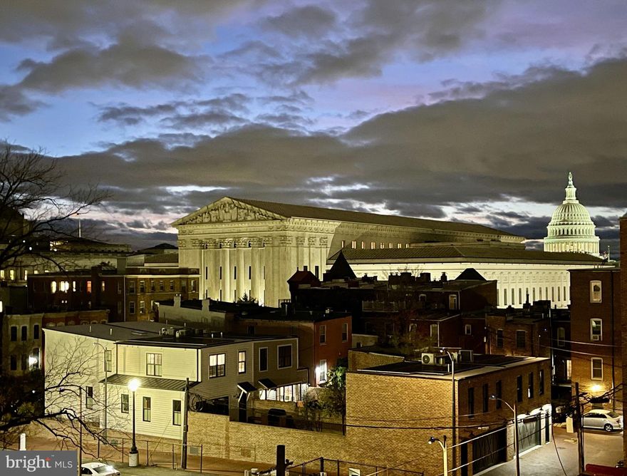 TREMENDOUS location steps from SCOTUS and Capitol Dome.  Tremendous semi-detached light from 3 sides.  Unmatched luxury and modern elegance at this Capitol Hill masterpiece, completely rebuilt and reimagined by Schmidt Development in 2019.   This perfect package delivers more than 4600 finished SF PLUS  climate-controlled two-car garage/studio. Delightfully designed for both grand entertaining and everyday comfort, the home features solid structure and surfaces built for the next century - white oak flooring, Turkish honed marble, bespoke millwork.

The central kitchen is a showstopper ready for chef demonstrations, with premium appliances, a butler’s pantry, and seamless integration of smart technology. The lower level features a ware-house sized retreat for flexible uses:  media room, professional gym, and guest quarters with a private entrance.  Outside, the private garden and courtyard is an entertainer’s dream flowing from deck to built-in seating, outdoor grill station, and immaculate lawn surrounded by garden walls.  

From spa-inspired baths to energy-efficient systems, every inch of this home blends timeless design with modern innovation. Whether hosting dignitaries, enjoying quiet evenings, or simply living in style, this is your chance to own a Capitol Hill icon. Schedule your private showing today and establish your Capital legacy.