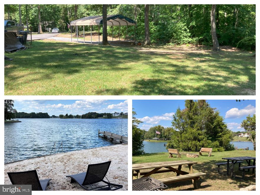 Water Access on Lake Anna's Public side with use of two common areas!  Conveniently located just 0.5 mile from The Cove and Hunter's Landing Marina, enjoy the location of a state-maintained road and quick access to both Morgan I and Morgan II, with boat ramps, sandy beaches, grilling areas and more!  This lot is partially wooded, leaving a nice buffer from the main road, with a partially cleared potential house site about half way back on the lot.  Blue shed conveys!