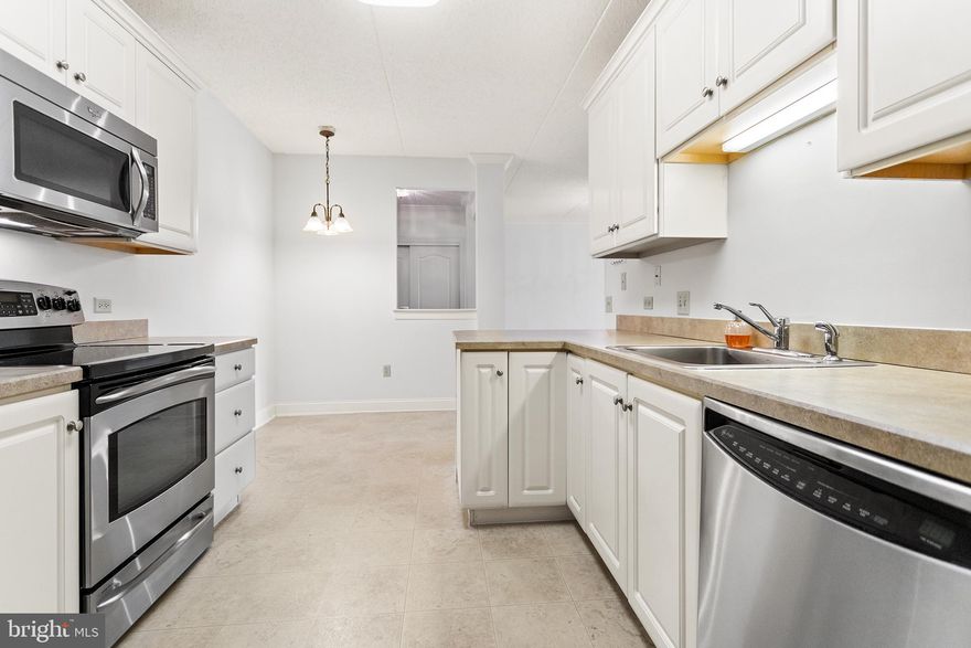 Wonderful opportunity to own in the sought after 55+ community of Windsor at Glen Mills.  This 2 bedroom, 2 bathroom unit is ideally located on the third floor, overlooking the community pool & open space. Convenient one floor living features a semi-open main living space. The dining/living room has plush wall to wall carpet and stretches straight through to the sliders that open to the covered patio. The updated eat-in kitchen is highlighted with stainless steel appliances, lots of cabinets and a breakfast bar, plus access to the in-unit laundry/pantry. The primary bedroom is drenched in natural light, has a huge walk-in closet and en-suite bathroom with accommodations including a single threshold shower stall. The secondary bedroom has a tray ceiling, plush wall to wall carpet and spacious closet. A hall bath sits just outside this bedroom.The unit also comes with a storage unit in the garage!  Amenities in Windsor include a community outdoor pool, central lobby, fitness center, craft room, computer room, billiard room, library and community room. Association fee covers exterior maintenance, parking, snow removal, and amenities. Ideally located between Glen Mills and Media with tons of shops, restaurants and green space. Minutes to multiple Septa stations, less than 30 minutes to the Philadelphia International Airport.
