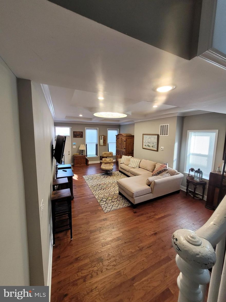 Welcome to Union Square!  Two blocks from the Jumbo Fresh Grocery Store,  5 blocks from Hollins Market, and 3 blocks from The Back Yard.   This is a beautiful 3BR/3.5BA townhome with a recent renovation in 2021.  This fully furnished rental includes all utilities (except wifi and the alarm system).  Each bedroom has an ensuite full bathroom.  All tenants will have ultimate privacy in their bedrooms.  The kitchen is equipped with a refrigerator, dishwasher, gas range, built in microwave, and a wine cooler.  Beyond the kitchen is a boot room and half bathroom.  On the 2cd Floor in between the 2BR/2BA, there is a laundry room, and on the 3rd Floor there is 1BR/1BA.  Each bedroom has a brand new Bamboo Queen Sized Bed (60in. x 80in. x 11in. (depth)).  Tenants will only need to bring clothes, pillows, sheets, blankets, and towels along with an approved rental application, deposit, co-signer (if needed), and first months rent.  The walkability of this neighborhood is amazing, and one can easily cross the tracks into Pigtown.  UMD has expanded their campus west of MLK, and along with Zella's.....everything is opening up for business.