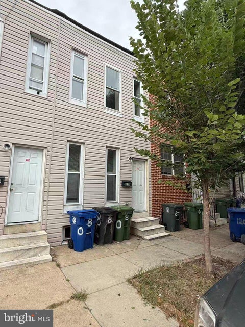 Townhouse For Rent - 1208 James Street<br/> BALTIMORE, MD 21223