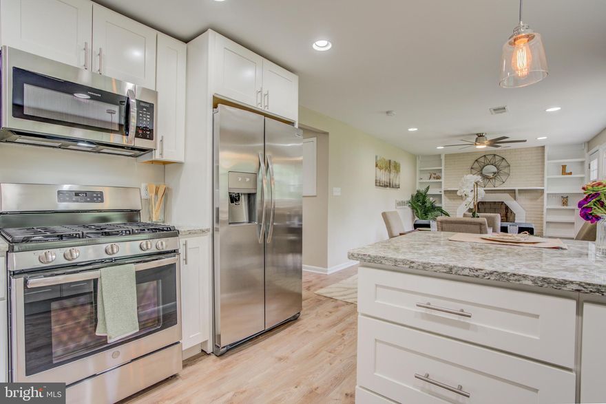 Centrally located, beautifully updated and ready for you to move right in!  All new HVAC, plumbing and electrical throughout.  New kitchen with stainless steel appliances and granite countertops.  Large fenced in back yard and rear patio perfect for summertime gatherings.  Refinished hardwood floors throughout.  The list goes on and on!  Schedule a private showing today!