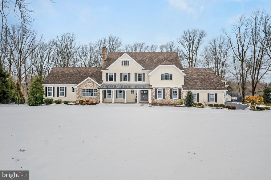 Welcome home to 1115 Signal Hill Lane!  Prepare to be wowed by this 5 bedroom, 4.3 bathroom home in the highly desirable Leopard Lakes community and Tredyffrin-Easttown School District! Enter the warm and inviting two-story foyer with grand staircase and appreciate the open floor plan that flows easily for everyday living and entertaining. Magnificent features include exquisite custom millwork, crown molding, deep baseboards, coffered and tray ceilings, recessed lighting, three fireplaces with an additional fireplace outside, first floor guest suite with luxury bathroom, two car detached garage with finish ready space above, and so much more - no detail has been overlooked! This home features a gorgeous and bright formal dining room with an adjacent butler's pantry offering a wine fridge, beverage fridge, and beer tap. The gourmet kitchen which opens to the family room and light-filled breakfast area is the heart of the home with custom inset cabinetry, classic farm sink, stainless steel commercial grade appliances, massive island with bar sink, quartzite countertops and subway and marble tile backsplash. You'll love the breakfast area with wall of windows, vaulted ceiling and built-in banquette seating.  The family room with coffered ceiling, french doors to the expansive deck, and gas fireplace will be your family's favorite place to gather. Extending beyond here is a fabulous gathering space with seating area and access to the spacious screened porch with gas fireplace, a large play room, and a first floor ensuite bedroom with full bath - perfect for guests! Travel down the hall to a formal powder room and private living room with wood burning fireplace. Completing the first level of this home is a command center with built-in desk and cabinetry, stylish powder room, and step down to a mudroom with built-in cubbies and access to the garage. On the second level, the spacious master suite is sure to please with walk-in closet with built-in cabinetry, separate sitting area with adjacent laundry area, and a luxurious spa like bathroom with jacuzzi tub, enlarged spa shower, dual marble vanity, separate toilet and linen closet. There are three additional generously sized bedrooms on this floor, one ensuite and the other two sharing a jack and jill bathroom. Finished above the garage, you will love the huge movie/media room with screen and projector. Adjacent to this is an additional space for a laundry room with sink and lots of storage. The finished lower level of this home is not to be missed - expansive and ready to be whatever you can imagine - game room, hangout area, study space, home office - plus there is a powder room and professional style gym. The indoor-outdoor living of this home is great for entertaining with a screened in porch with built-in gas fireplace that leads out to a very large deck with retractable awning and hot tub. A flagstone patio and fire pit completed in 2016 makes this outdoor oasis a dream come true! All of this plus a whole house generator, security system, interior and exterior Sonos, environmentally friendly, Geothermal Heating, huge fenced in rear, flat yard, and partially finished area above detached garage- perfect for additional living space. This incredible community invites a casual while active lifestyle by the lake with year-round activities and traditions such as kayaking, swimming, ice skating, tennis, and the carriage parade during The Devon Horse Show.  This property has it all and will not last, make your appointment today!