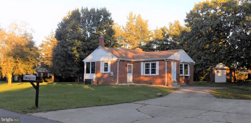 Location, location, location! Cute all brick Rambler on a private, dead end street. Renovated kitchen & bath. New flooring, carpet and paint. Large yard and plenty of parking.  Relax on the porch. Conveniently located close to Joint Base Andrews, 495, DC, public transportation and shopping.