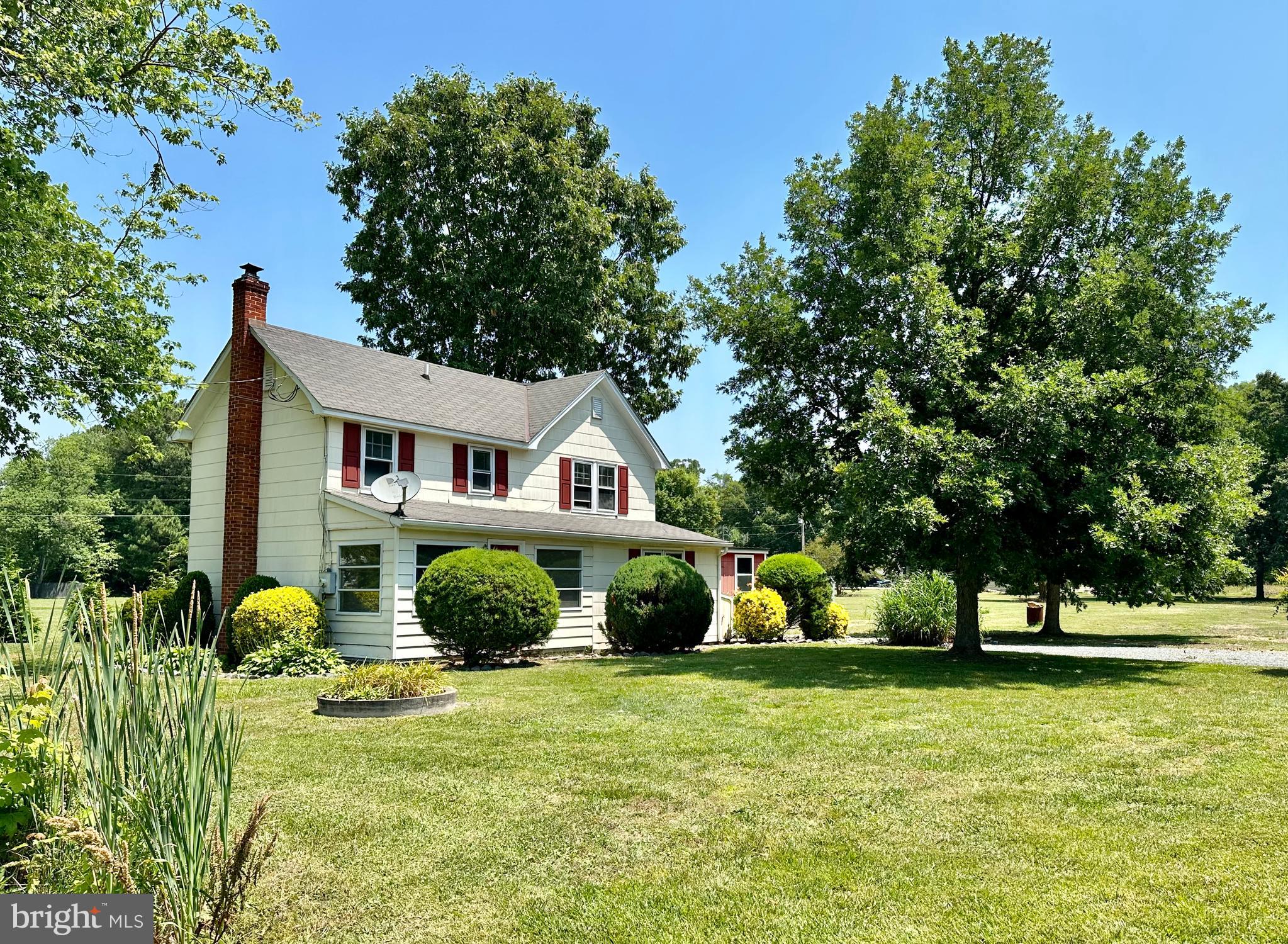 This unique property consists of 2 separate parcels totaling 1.52 acres. Lot 1 consists of 1-acre improved by an older farmhouse (which has been tenant occupied for many years) and a shed. Lot 2 consists of .52 acres, a detached 30'x40' garage with a workshop addition and a church that is currently a shell but with a little imagination could make an adorable cottage. The lot was perc approved and has a Septic Reserve Area established around 1993/1994. Public sewer is scheduled to come to Bozman in the near future. The Garage has a 10'x12' door, concrete slab, 200 amp electrical service and oil forced heat. The 14'x20' workshop addition is the perfect place for woodworking or creating into an office space. Centrally located and within minutes to numerous public boat landings offering easy access to the Chesapeake Bay, local Creeks and Rivers for boating and fishing. Approximately 5 miles to Historic St. Michaels.