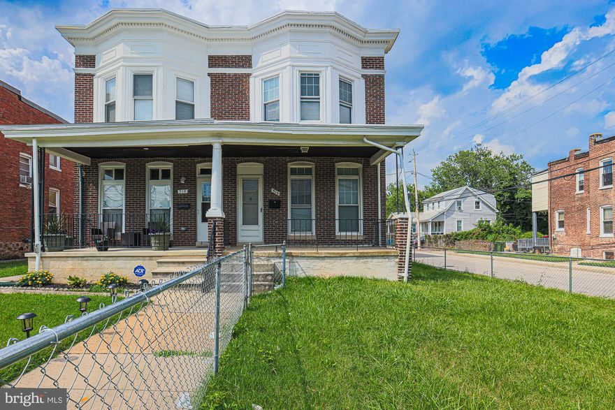 Move in ready 3 bedroom  2 bathroom Semi-detached brick home corner lot with many upgrades. New central air conditioning. New kitchen with stone counter tops. New bathrooms. Recessed lighting New flooring and freshly painted throughout Easy access to downtown. Priced well below appraised value for a quick sale.