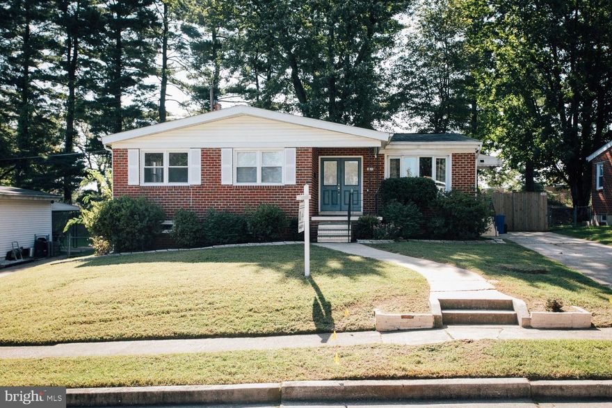 Owner Downsizing. Must sell! Available for Sale or Trade!* You will Love this Awesome Ranch Style Home. Modern and Open with Arched Ceilings, Open Concept Layout, Massive Fully Finished Basement with In-Law Suite Potential and Large Privacy Fenced Backyard. Completely Renovated in 2017 incl. New Electrical, HVAC, Plumbing, Granite Counters, Chef’s Grade Appliances, Hardwood Etc. Double Wide Front Entrance Doors open into Large Foyer with a Big 4ft Coat Closet. Gorgeous Hardwood Floors, High Vaulted Ceilings and Open Spaces greet you in the Main Living Areas. Relax in your Over-Sized Living Room with Side Sitting area with Plenty of Room for Big Comfy Furniture. Sip Coffee in your quiet Dining Room looking through the Sliding Glass Doors onto you Back BBQ Patio. Entertain in your chef’s kitchen with 5 Burner Gas Range with Overhead Exhaust, Granite Counters, Soft Close Cabinets and Sep. Kitchen Office/Breakfast Area with Bay Window with Extra Cabinets and Storage Space. Large Master Bedroom Suite has Two Double Wide Closets and Ensuite Bathroom with Large Custom Tiles Stand Up Shower. Large Second Bedroom has Lots of Light and a Big Closet. Good Size Third Bedroom is Perfect for a Private Home Office or Child’s Bedroom. Both Bedrooms have Easy Access to Updated Second Hallway Bathroom. Awesome Lower Level has 8ft High Ceilings, Separate Entrance, Big 4th Bedroom, 20x19ft Family Room, 22x7ft Storage Room. Plus, Large Half Bath with adjacent Open Areas that could be easily expandable to a Full bath and Kitchenette for est. $5-7K. Potential for In-Law Suite, Extra Income or Buyer who Loves Space. Swing in your Hammock, Relax in the Shade, Grill on the Patio or Play on the Grass in your Flat Privacy Fenced Rear Yard. Easy Side Access to 3 Car Off Street Parking Pad.    Awesome Location Tucked 2 Blocks from Northwestern Hospital and ½ Block from Neighborhood Backyard Walking Trail Leading to Adj. Winfield Elementary School. Less than 1 Mile from Tons of Shops and Restaurants on Liberty Rd. Centrally located 20 min to Towson, Ellicott City and Baltimore City.