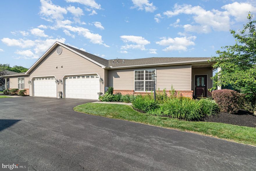 Welcome to Meadowview Village, your ideal home for one floor living at its best. This ranch style condo features two bedrooms and two full baths. Functional, open layout including a den with beautiful hardwood floors, arched windows, and so much more. Stunning kitchen with newer appliances, counter-tops and cabinets. The primary bath features a walk in shower with seat. Two car garage and extra space for all your storage needs. With no exterior maintenance to worry about, you truly get to enjoy living. Schedule your showing today.