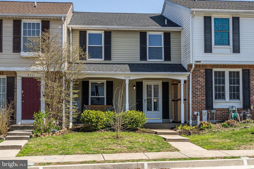 This bright and spacious townhome in Cloverfield Manor with its stylish and functional covered front porch is ready for you to move right in. All three finished levels are freshly painted with new flooring. Enjoy the two-level deck backing to trees, common area and walking trails. Beyond the grassy area of your private backyard, there is a SEPARATE 10X10 INSULATED WORKSHOP/barn style shed with loft, electricity, air cleaner, window exhaust and A/C awaiting your desired use. There are just too many options to list! Spend your weekends relaxing under the retractable awning or venture out to enjoy boating, fishing, biking or hiking at nearby Loch Raven Reservoir Park. Upstairs you’ll be able to spread out among three bedrooms and two full bathrooms. There are also convenient half baths on each of the lower levels. Easily store your holiday decorations and more in the accessible, partially floored attic space. The entry level has a roomy kitchen in front overlooking the porch and swing. Enjoy a larger than usual pantry and modern cut-out pass-through opening to the hardwood dining area. Past the dining area with its crisp white chair and crown molding is the living room showcasing a large wood burning fireplace with slate surrounds and a full wood mantle. Stepping outback from here you will be atop the freshly painted double deck with stairs and a view! Not finished yet…stroll downstairs from either inside or out to another full finished level. You'll find that convenient half bath right at the bottom of the stairs and a laundry/utility area to your immediate right. Down the hallway a bit past the built-in shelving, brand-new carpet brightens the separate large den/office/playroom with closet. Yet another space with so many potential uses! Finally, wood parquet flooring grounds the family room where you’ll come full circle to that wonderful level exit to your lower-level deck, backyard and more. Great layout and location, come see it in person before it’s gone!