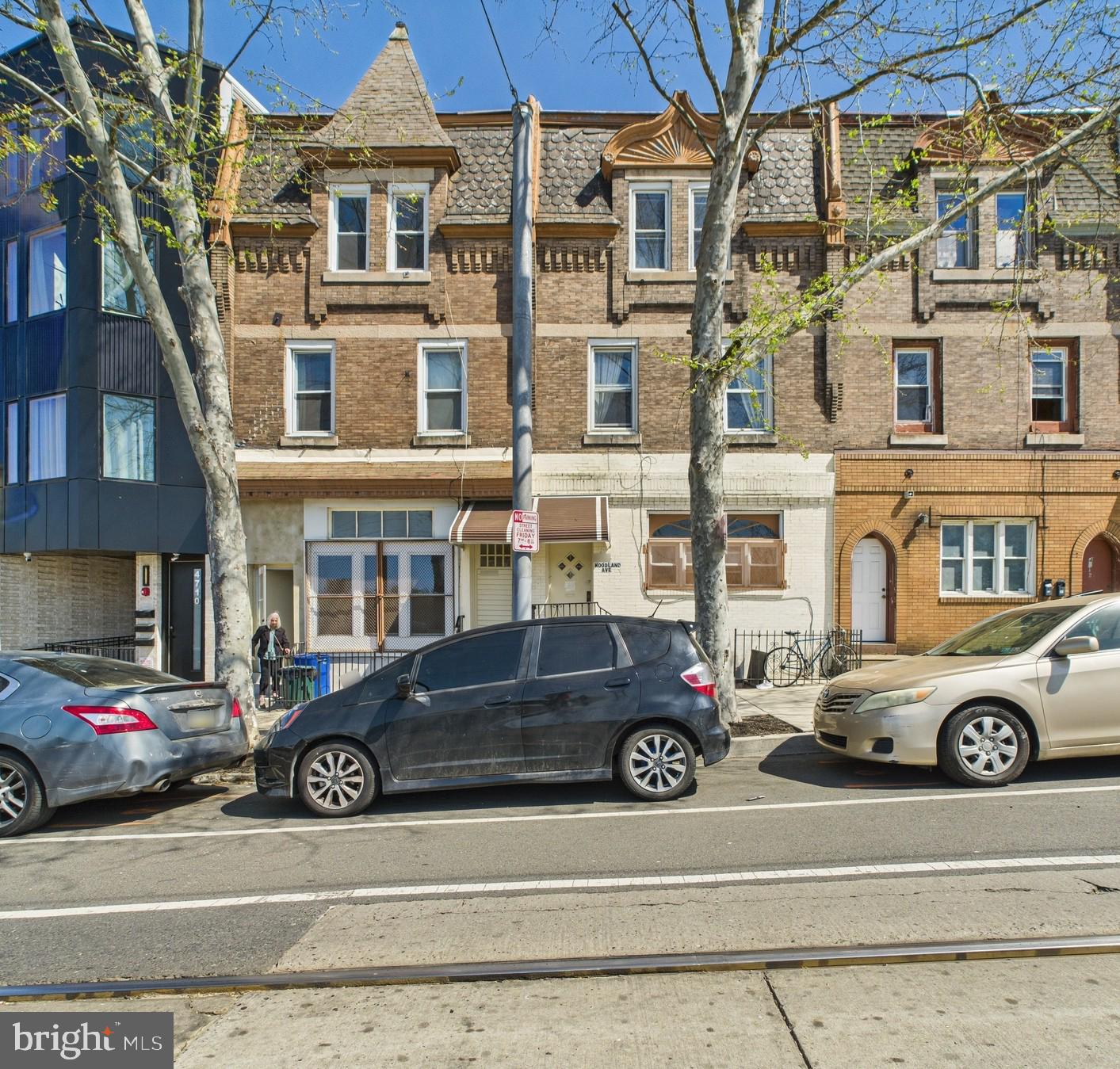 Excellent investment opportunity in the University City neighborhood of Philadelphia! This triplex features three spacious apartments, one per building floor. Unit 1 is a large 1 bed/ 1.5 bath unit plus den/ office with direct access to the large backyard (currently vacant). Unit 2 is a 2 bed/ 1 bath unit that is currently tenant occupied at $1,100 per month. The 3rd floor features a 1 bed/ 1 bath unit that is also currently tenant occupied at $1,100 per month. The vacant unit has been recently spruced up and ready for immediate occupancy. All utilities are separate except for hot water (one tank, paid for by Landlord). The property is zoned CMX2 which could allow for commercial use on the first floor. Great for investors and owner occupants as well. The location is excellent as it is located very close to several Universities and Schools plus the Penn Medicine campus. Public transportation is easily accessible and there are several shops and stores within walking distance. This property can be purchased in a package deal along with 4712 Woodland Avenue. Schedule your tour today!