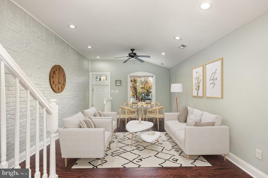 This beautifully renovated 3-bedroom, 3.5-bathroom end-unit rowhouse is located just a short distance from Johns Hopkins Hospital.  This stunning home offers three fully finished levels thoughtfully designed for modern living.

The 2nd floor features two spacious bedrooms and two private and modern full bathrooms, with one bedroom having access to a private balcony perfect for enjoying your morning coffee or an evening breeze. The main level boasts a bright living room/dining room combo, a stylishly updated gourmet kitchen with quartz countertops and a large island, bar seating, along with a half bathroom. 
The lower level is fully finished providing a 3rd bedroom, a 3rd full bathroom, plenty of storage, and laundry area.

Considered a "walkers paradise" by the Walk Score website (score 91), this home scores high on convenience. public transportation, including bus routes and easy access to the Johns Hopkins Metro SubwayLink station. Nearby amenities include a grocery store (3 blocks), Johns Hopkins Hospital (0.9mi), Patterson Park (0.7mi), local eateries, and shopping options, many within blocks to a mile.

This newly renovated gem combines modern comforts, excellent location, and boasts charm making it the perfect place to call home. Don’t miss out—schedule your showing now!