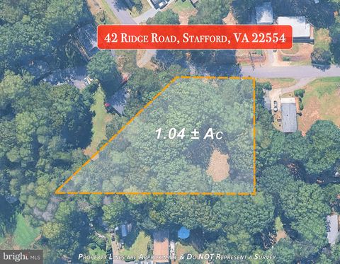 42 RIDGE ROAD STAFFORD VA 22556