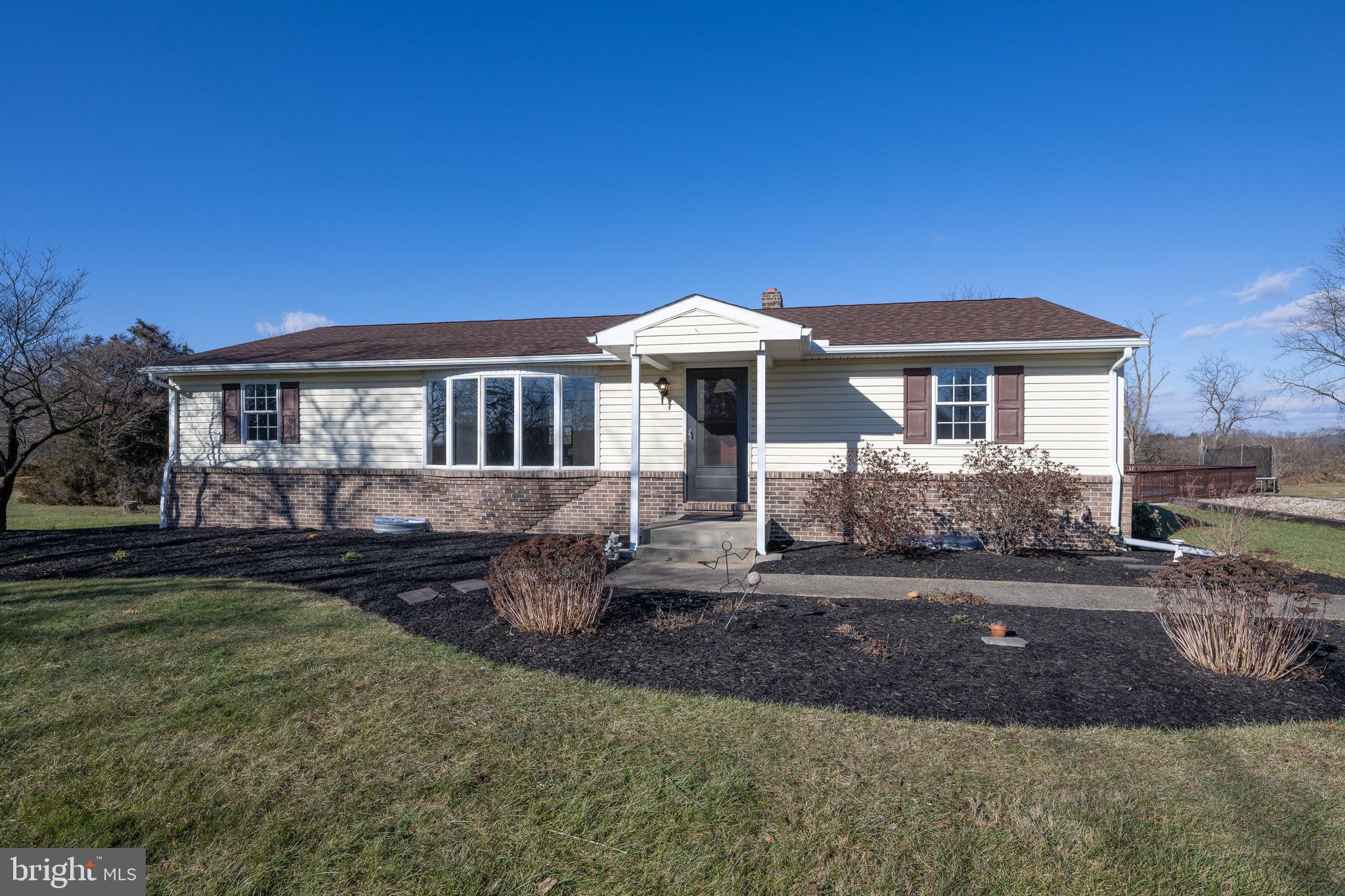 This charming ranch-style home is nestled on over 2 acres in the desirable Fleetwood Area School District. Boasting 3 spacious bedrooms, 2 full bathrooms, and a convenient half bath in the finished basement, this home is designed for comfortable living and entertaining. Step outside to enjoy the private pool with a surrounding wooden deck—perfect for summer relaxation.  A large covered Porch!!!   An oversized two-car detached garage,  a bonus workshop area and attic storage.

New flooring, fresh paint, and modern fixtures throughout!  

This home has a peaceful setting -surrounded by farms yet close to local amenities, this property is a must-see!
