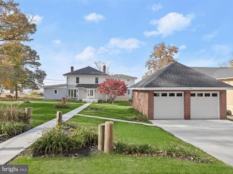 Welcome to your dream waterfront oasis on the Bush River! This stunning 4-bedroom, 3.5-bath home has just been renovated and offers modern elegance blended seamlessly with serene riverfront views. Step inside to discover beautifully engineered hardwood floors, a stylish lighting package, and a soothing, neutral color palette throughout. The gourmet kitchen is a chef's paradise, featuring stainless steel appliances, brushed gold fixtures, an eye-catching backsplash, double islands, two dishwashers, and a beverage refrigerator, perfect for effortless entertaining. A butler's pantry around the corner provides extra storage and prep space, enhancing the home’s luxurious functionality. The open floor plan invites you into a sunlit dining room and family room, where a striking stone wood-burning fireplace serves as the focal point, framed by sweeping water views. Adjacent to this space, the living room boasts floor-to-ceiling windows and easy access to a brand-new composite deck, where you can savor unobstructed water vistas. Perfect for gatherings, the living area also features a wet bar with extensive cabinetry, two ceiling fans, and ample room for entertaining. Visitors will appreciate the guest suite complete with a private laundry, an en suite bath, and double sliders that lead to a screened-in porch overlooking the river. Upstairs, the primary bedroom suite is a retreat in itself, with a private sitting room, river views, and a newly renovated bathroom featuring a frameless glass shower with a luxury rain-head fixture. Two additional bedrooms, a refreshed hall bath, and convenient upper-level laundry round out the tranquil upper level. An unfinished basement provides boundless storage space and is ready for your creative vision, while an exterior-access storage room and detached two-car garage add further convenience. Recent updates include a fully renovated kitchen and bathrooms, engineered hardwood flooring throughout, new carpet, a newly added butler’s pantry, and a wet bar in the living room. An upper-level laundry room has been added, and windows have been replaced. The home also features two HVAC systems, a new water heater with WiFi capability, an all-new concrete driveway and garage pad, new front sidewalk and porch, a composite deck, and updated gutters. The Rainsoft water filtration system and softener, guest suite washer and dryer, and 2014 roof replacement further ensure comfort and peace of mind. The expansive attic offers the potential for a masterpiece walk-in closet. With everyday life feeling like a vacation along the Bush River, this property is ideally located near APG, shopping, dining, and major highways I-95 and I-695. This is truly a once-in-a-lifetime opportunity for waterfront living at its finest—don’t let it slip away!
Note:  Select interior photos have been virtually staged