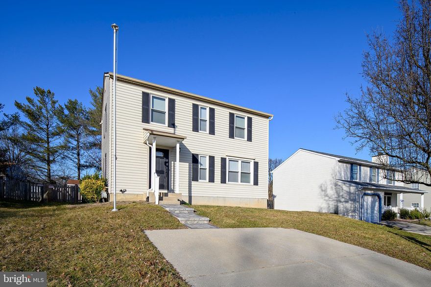 This wonderful single-family home offers an ideal blend of cozy comfort and practicality.  Lovingly maintained by its current owner, this home requires minimal upkeep because they have done all the work already!  - Newer roof; Updated kitchen; Replacement windows, Newer h2o heater, & Pergo flooring throughout the main level.  The eat-in dining area opens into the updated kitchen with custom cabinetry featuring many upgrades including pull out shelving, granite countertops & stainless steel refrigerator.  A corner gas fireplace (with remote) is the main focal point of the living room, and just off the living room is a half bath.  A sliding glass door leads right out to a new composite deck with built-in gas line for grilling; and steps down to a level back yard that is fully fenced with a storage shed – a perfect yard for backyard play, hosting family/friend events or just starting a small garden of your own.   The main level of this house is chock- full of sunshine with all of its many energy-efficient windows too!  You’ll find 3 nicely-sized bedrooms and 2 full bathrooms on the upper level – each with nice-sized closets.  The lower level is unfinished but with just a few finishing touches, the large, open space could be transformed into whatever you’d like!   Conveniently located close to schools, shopping, dining, and commuter routes, this home is the perfect place to call your own!