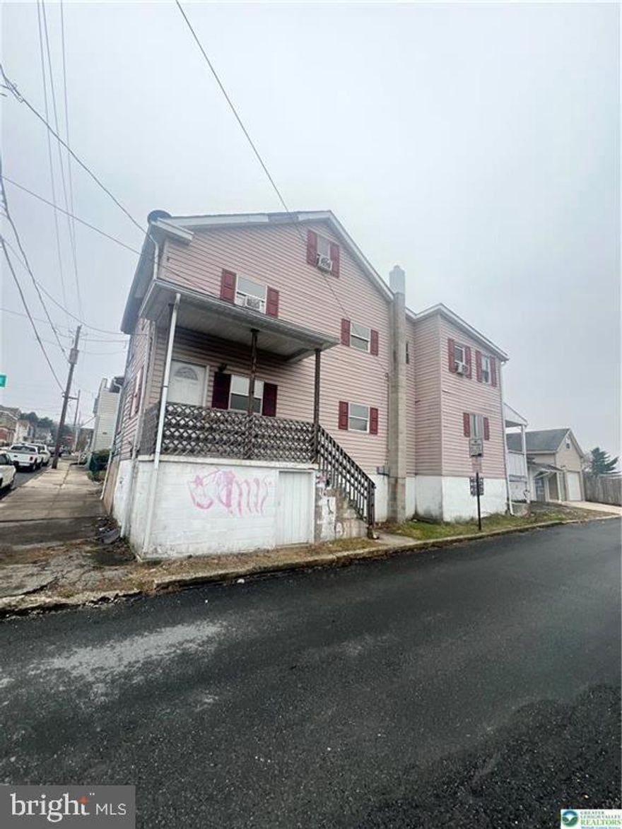 Located in a quiet and desirable neighborhood, this spacious 3-bedroom, 1-bath home is full of potential and waiting for the right owner to bring it back to life. Situated on a corner lot, the property features a functional layout with a kitchen, dining room, and an extra bonus room on the second floor—perfect for a home office, playroom, or additional bedroom. While the home needs some TLC, it offers a solid structure and a fantastic opportunity for investors or handy buyers looking to customize a space to their taste. Whether you’re looking to flip, rent, or settle into a primary residence, this property holds plenty of promise. Enjoy the peaceful surroundings with easy access to local attractions, including the beautiful Mauch Chunk Lake, nearby parks, shops, and more. Don’t miss out on this hidden gem in a scenic and tranquil setting.
