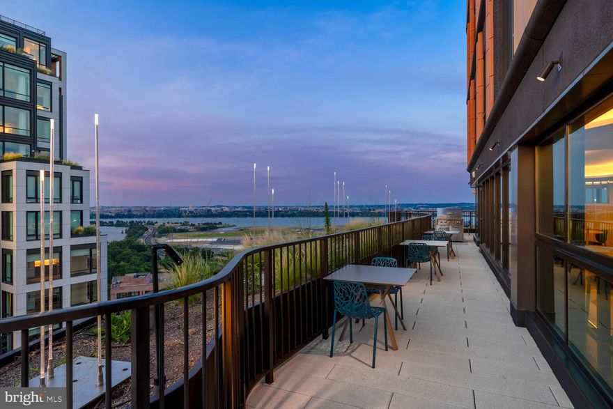 Welcome to unparalleled luxury in this new penthouse residence. This stunning 1-bedroom, 1-bathroom home boasts 749 square feet of sophisticated living space. Revel in the floor-to-ceiling windows offering truly breathtaking panoramic city views. Create exquisite meals in your Chef's kitchen featuring top-of-the-line stainless steel appliances, quartz countertops, and a sleek modern design. 
Enjoy the ultimate lifestyle in this full-service building with 24/7 concierge services, secure package system, state-of-the-art fitness center, Sky Lounge with panoramic views, rooftop outdoor pool, and more.
Secure underground parking is available to lease, at an additional cost, for your convenience. 
This penthouse offers a once-in-a-lifetime opportunity to live in an iconic location, just steps from the best that National Landing and D.C. have to offer. Don’t miss your chance to call this luxurious retreat your new home.