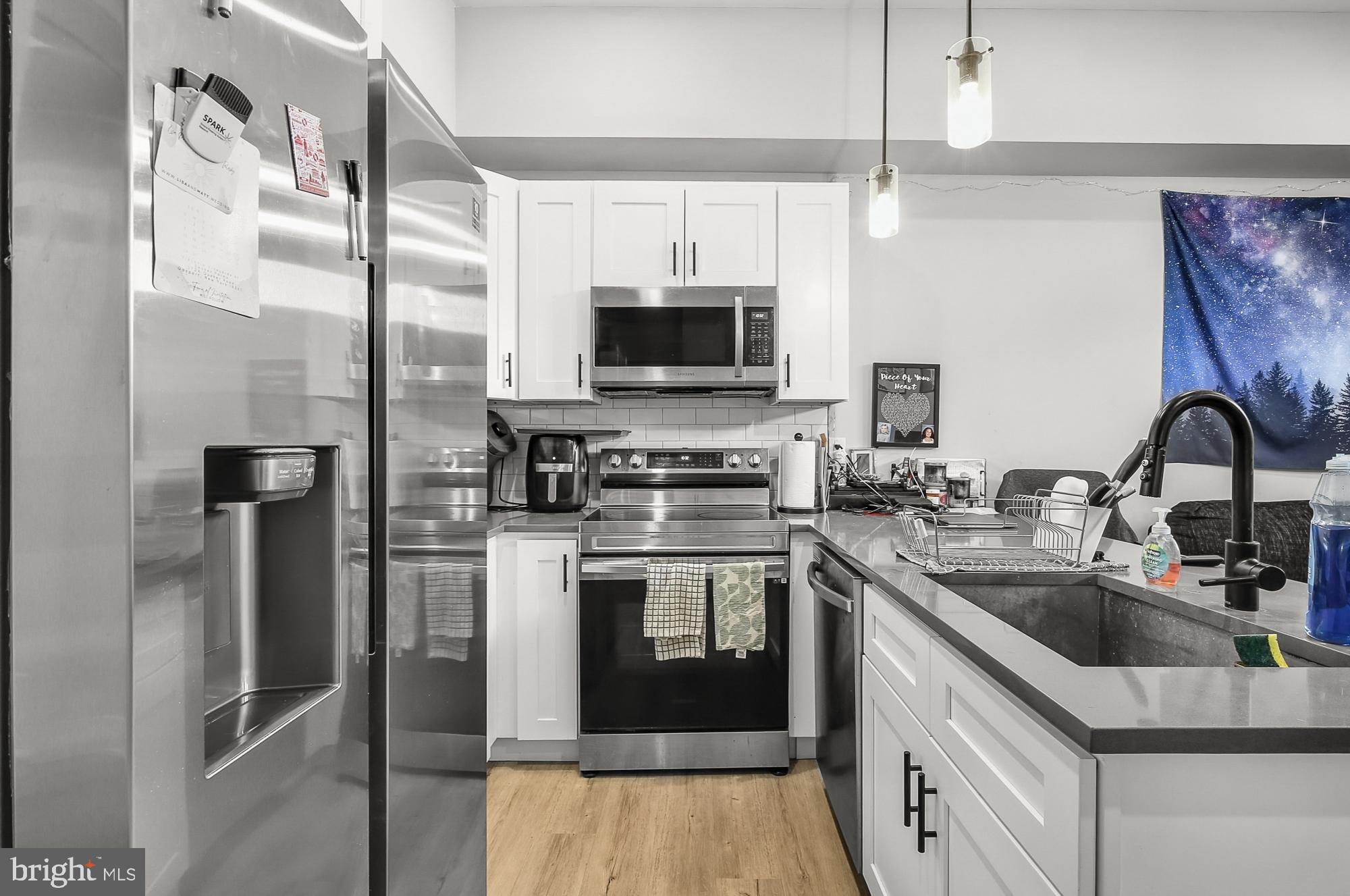 Available Early August:
Welcome to 3965 Lancaster Ave #104! This 1 bedroom, 1 bathroom unit offers stylish city living with modern conveniences throughout. The open floor plan creates a seamless flow through the common area, highlighted by laminate flooring and recessed lighting that span the length of the space. The kitchen features white shaker cabinets, a classic subway tile backsplash, and counter seating, along with a full range of stainless steel appliances including an electric stove, refrigerator, dishwasher, and microwave. The nicely sized bedroom includes a built-in closet system and direct access to a sleek, modern ensuite bathroom with tile flooring, a contemporary vanity, and a tiled shower. Additional features include central air, in-unit laundry, and an intercom security system for added peace of mind. With gorgeous finishes and a thoughtfully designed layout, this unit has everything you need for comfortable, stylish living. Schedule your showing today!
Lease Terms:
Generally, 1st month, 12th month, and 1 month security deposit due at, or prior to, lease signing. Other terms may be required by Landlord. $55 application fee per applicant. Pets are conditional on owner's approval and may require an additional fee, if accepted. (Generally, $500/dog and $250/cat). Tenants responsible for: electricity, cable/internet, and a $30/month flat water fee. Landlord Requirements: Applicants to make 3x the monthly rent in verifiable net income, credit history to be considered (i.e. no active collections), no evictions within the past 4 years, and must have a verifiable rental history with on-time rental payments. Exceptions to this criteria may exist under the law and will be considered.