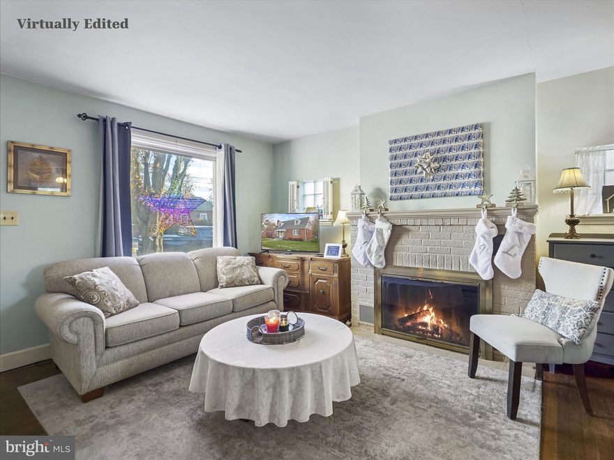 This charming ranch-style home, built in 1948, offers a perfect blend of classic character and modern comfort. Nestled in a serene neighborhood, this detached residence boasts a well-maintained exterior featuring durable brick and block construction, ensuring lasting quality. The inviting front yard, complemented by a well-designed gutter system, enhances the home's curb appeal while providing a welcoming atmosphere. Step inside to discover a warm and inviting interior adorned with beautiful hardwood flooring that flows seamlessly throughout the living spaces. The cozy living room is anchored by a stunning brick fireplace with glass doors, creating an ideal spot for relaxation and gatherings during chilly evenings. The home features three spacious bedrooms, providing ample space for rest and personalization. An attic adds extra storage options, ensuring that your living areas remain clutter-free. The well-appointed kitchen is ready for your culinary adventures, and the convenience of an electric dryer in the laundry area makes everyday chores a breeze. With one full bathroom, this home is designed for both comfort and functionality. Outside, the property sits on a generous 0.16-acre lot, offering plenty of room for outdoor activities or gardening. The location, situated in the middle of the block, provides a sense of community while maintaining a peaceful ambiance. On-street parking is readily available, ensuring convenience for you and your guests. This home is ideally located within a vibrant community that boasts numerous benefits. Residents enjoy easy access to local parks, perfect for leisurely strolls or picnics, and nearby schools that are known for their commitment to education. The neighborhood fosters a strong sense of camaraderie, with friendly neighbors and community events that bring everyone together. Public services in the area are top-notch, ensuring that residents have access to essential amenities and resources. Whether you're looking for shopping, dining, or recreational activities, everything you need is just a short drive away. This delightful property is not just a house; it's a place to create lasting memories. Experience the comfort and warmth of this home, where every detail has been thoughtfully considered to provide a welcoming retreat for you and your loved ones.