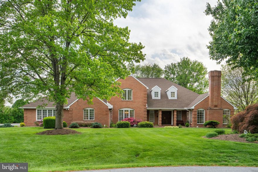 Reduced! Beautifully maintained three-level residence offering an exceptional blend of space, comfort, and elegance. The main level features two generously sized bedrooms and two full bathrooms with a half bathroom. Sun-filled living spaces including a formal living room with fireplace, formal dining room, and a welcoming family room. The upgraded kitchen with a breakfast area opens seamlessly to a bright sunroom (accessed through two French doors), creating the perfect setting for everyday living and entertaining. The upper level boasts four spacious bedrooms and two full bathrooms, all enhanced by abundant natural light throughout the home. Basement is fully finished with family room and game room. Situated on the largest lot in the neighborhood, spanning 0.82 acres, this impressive property offers 6,306 square feet of refined living space. A three-car garage provides ample parking and storage.  Ideally located in a desirable Hagerstown community, this home is designed to deliver both luxury and functionality in a truly exceptional setting.