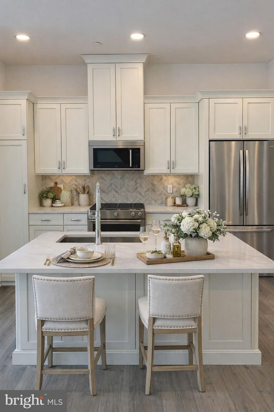 CUSTOMIZE YOUR FINISHES - LIMITED OPPORTUNITY!
Home site #46 is waiting for you - There's still time to personalize your future home by selecting your cabinets, flooring, and countertops to bring your unique vision and style to life. This interior slab townhome is offering a peaceful setting with wooded views, along with convenient additional parking located just steps away. Located within Toll Brother's Regency at Rockhill Ridge, a premier 55+ luxury community, this new construction townhome is thoughtfully designed to support comfortable, low-maintenance living. The main level features a bright, open-concept layout where the kitchen flows seamlessly into the 2-story family room—perfect for both everyday living and entertaining. Two generously sized bedrooms include a 1st floor private primary suite highlighted by a spacious walk-in shower. Additional features such as recessed lighting, pantry cabinetry, and a main-level laundry hookup, add functionality and ease. The open loft adds additional living space with large windows making it airy and bright all year round. You will find additional storage on the 2nd floor as well as a large bedroom, bathroom, walk-in closet, and office area. 
Exterior details include a spacious paver patio in the rear with added privacy landscaping for a cozy outdoor retreat. There is durable vinyl siding complemented by stone accents and a elegant front door, while the attached garage and driveway provide ample parking for residents and guests. Enjoy the serenity of a homesite backing to mature trees, creating a natural and private backdrop. The homeowners association handles lawn maintenance and snow removal, allowing residents to enjoy a truly lock-and-leave lifestyle. This home offers not only quality craftsmanship and thoughtful design, but also the opportunity to be part of an active, welcoming community focused on low maintenance and enjoyment of life. 
Photos are for representational purposes only and may include optional features.