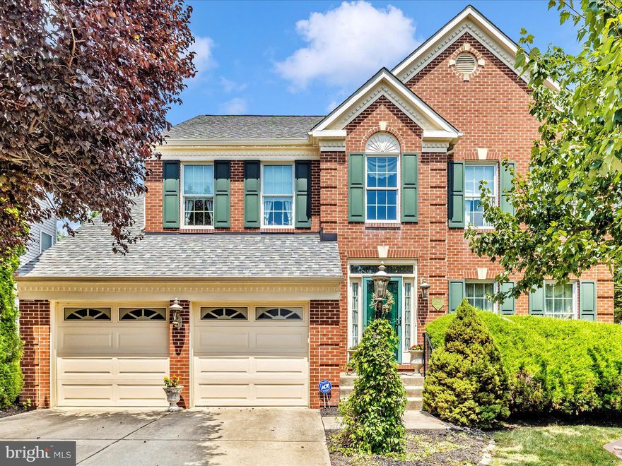 You will be impressed from the moment you arrive at this wonderful home! The striking all-brick façade is rich with architectural detail; setting the tone for the quality and care you’ll find throughout. Lovingly maintained by its long-term owner, this residence boasts nearly 3,000 sq. ft. of thoughtfully enhanced living space.

Step into the grand 2-story foyer, highlighted by gleaming hardwood floors and a solid oak staircase that opens to an elegant 2nd-floor balcony. The spacious living room (17’-8” x 13’-5”) and dining room (15’-0” x 12’-8”) offer gracious formal spaces, while the kitchen blends function and charm with oak cabinetry, granite countertops, a ceramic tile backsplash, and an island. The light-filled glass-enclosed nook with cathedral ceiling is perfect for casual dining.

The inviting family room (18’ x 14’-6”) features a gas fireplace for cozy evenings. Upstairs, the magnificent owner’s suite offers a large walk-in closet and a stunningly renovated luxury bath. Three additional bedrooms feature brand-new carpeting. The finished lower level provides 330 sq. ft. of recreation space—ideal for a pool table, gatherings, and the convenience of a bar area.

The rear yard is a true retreat, featuring a beautifully designed hardscape patio, sitting walls, and meticulous landscaping that together create a serene and private outdoor living space. Every detail reflects the pride of ownership and thoughtful improvements made over the years.

Monarch Ridge offers an ideal location with convenient access to restaurants, shopping, and major highways.