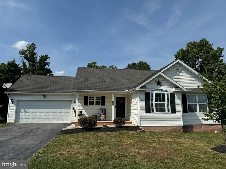 Awesome 3 bedroom 2 full bath rancher with open floor plan concept. Updated with new carpet in bedrooms, paint, and recently updated new stainless steel appliances.  This house has amazing backyard for a small subdivision backing to trees and a large concrete patio perfect for enjoying grilling outdoors or relaxing.  Don't miss out on this GEM!!!