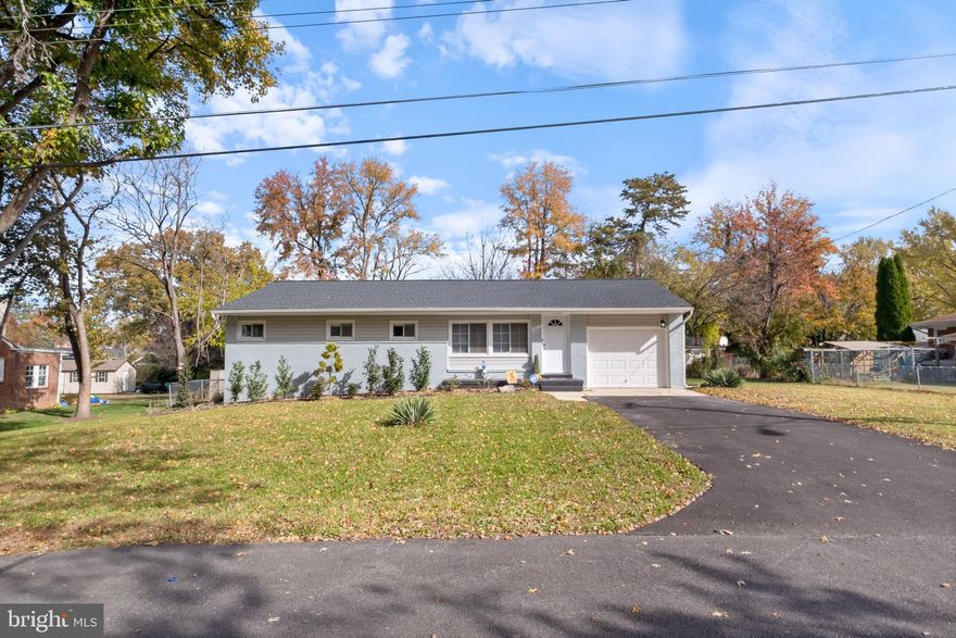 Welcome Home to This Beautifully Updated Rancher in the Heart of Camp Springs!

This charming and thoughtfully updated 3-bedroom, 2 full-bath rancher is truly move-in ready, with all the major improvements already completed for you. Recent upgrades include a new roof, new gutters, new siding, and a newly paved driveway—offering peace of mind and outstanding curb appeal from the moment you arrive. The interior has also been  beautifully updated also the kitchen including  appliances, cabinets. floors,  and bathrooms. It is ready for you  to love.

Inside, you’ll love the fresh, modern feel featuring newly added ceiling fans and a bright, nicely updated formal dining space perfect for everyday living and entertaining. The updated kitchen shines with stainless steel appliances, crisp white cabinetry, and a clean, contemporary look that makes cooking and gathering a pleasure.

Step outside to enjoy a great backyard with completed landscaping and a newly added storage shed—ideal for tools, hobbies, or extra storage. Whether you’re relaxing, entertaining, or gardening, this outdoor space offers endless possibilities.

Perfectly located in the heart of Camp Springs, this home is just a short walk to the Branch Avenue Metro and minutes to I-495, I-295, and Suitland Parkway—making commuting to Washington, DC and surrounding areas quick and convenient. Plus, you’re close to Joint Base Andrews for added accessibility.

There’s truly nothing to improve—everything has been done for you. Just move in and enjoy! The home is being sold "AS-IS."