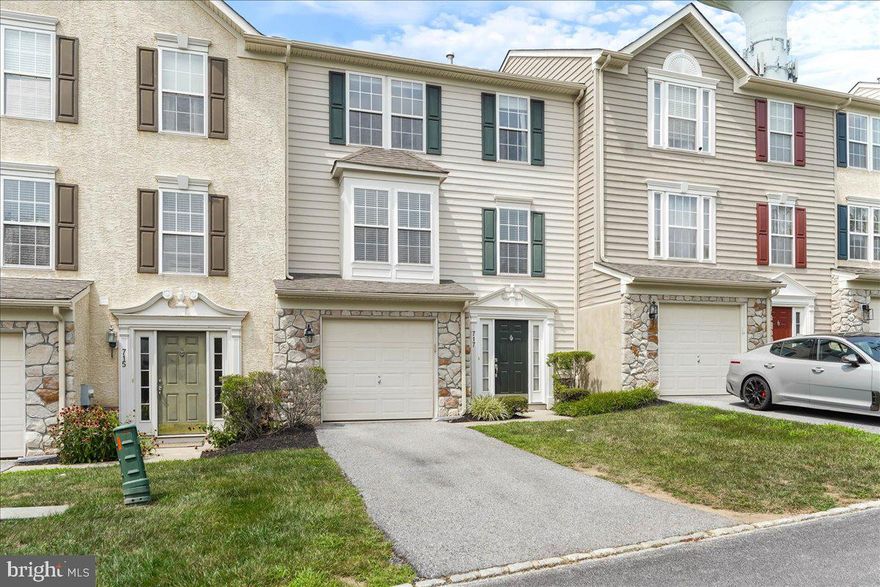 Just Listed!  Welcome to this delightful 3-bedroom, 2.5-bath townhouse with flex bonus room and 1 garage.  This residence seamlessly combines modern updates with convenient urban living, offering a dynamic and comfortable lifestyle. As you step inside, you'll be greeted by an inviting foyer with coat closet, garage access and a convenient powder room with pedestal sink. The adjacent bonus room on the lower level provides flex space that can be used as an office, playroom or additional living area to suit your needs. The laundry room with utility sink is located on the lower level.  Ascend to the main level on the beautiful wood staircase to a large living room with big windows, cozy gas fireplace. additional storage closet and updated laminate plank flooring.  The kitchen is the heart of the home with an abundance of cabinets, center island, gas stove and food panty.  The open concept dining area is spacious and provides a setting for meals with loved ones. The upper level hosts the primary bedroom suite with large oversized closet, ceiling fan, a luxurious updated bath with easy step in large stall shower with subway tile (2022) and linen storage area. Two additional bedrooms serviced by a full hall bath with tub/shower complete the upper level. Additional highlights include a rear deck with steps to grade backing to trees. HVAC and hot water heater were replaced in 2017. Garage and driveway parking. Walking path leads to Hoopes Park.   This property is perfectly positioned within walking distance to downtown West Chester. Scheduling a viewing today to experience this exceptional property for yourself. **All content is reliable but not guaranteed and should be independently verified. **