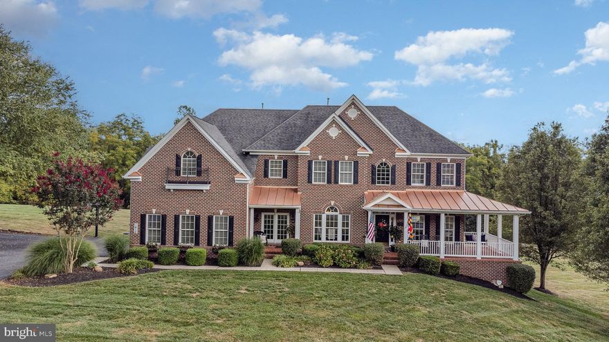 Welcome to 1416 Martin Meadows Drive, Fallston MD.  This gorgeous home offers over 7,900 square feet of living space.   With 4 large bedrooms, 4.5 bathrooms, there is plenty of room for everyone.  The fully renovated, gourmet kitchen opens to a spectacular two-story family room with a coffered ceiling.   This light filled family room also features a wood burning fireplace.  The breakfast room opens to a large deck, that is the perfect place to enjoy spectacular sunsets and the best views.  Back inside there is a main level laundry room, an additional study/work room. a large office with French doors, a formal living room and formal dining room. Additional renovations include new flooring throughout the home and custom wall moldings and trim.  Upstairs, the primary suite includes a bonus room and double closets. along with a large primary bathroom.  The 3 additional bedrooms all feature custom wall panels and moldings. The 3rd bedroom has its own ensuite bathroom. The 2 other bedrooms share a recently renovated jack and jill bathroom.   The finished lower level has a full bathroom.  This finished area creates options for an additional bedroom, gym or a great room.  Completing the property is a large 2 car side entry garage.  Professional landscaping adds to the charm of this unique, beautiful property.