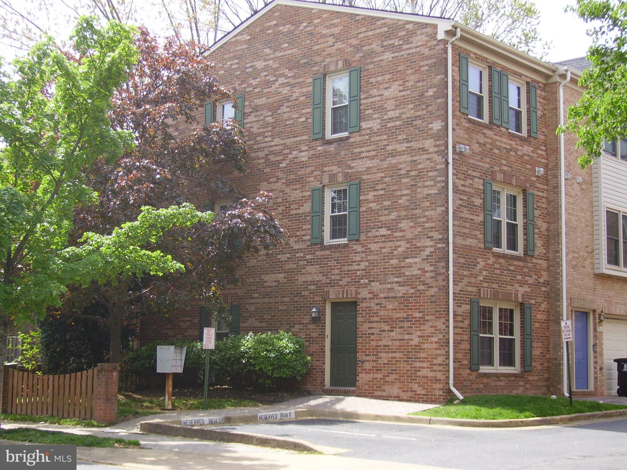 OPEN SUNDAY, JULY 20, 2-4 PM. Three level brick townhouse about one mile from the Pentagon Metro station. Three bedrooms, three and a half baths, all above the ground level. The baths and kitchen were renovated in 2024 & 2025. Hardwood floors and a gas fireplace on the main level. The lower and upper levels are carpeted. Besides the Metro Station there are numerous restaurants within walking distance. There is a universal Level 2 electric car charging station attached to the house. It can charge a Tesla or any other electric car. Public tennis courts, basketball, volleyball, a dog park, and an elaborate Childs' play area within a block. One assigned parking space but there is plentiful parking on the street.