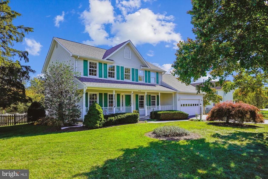 Still time to enjoy outdoor living, either relaxing on the front porch or sitting on the rear deck overlooking the fenced rear yard. Stepping inside to the foyer, to the right is the den/library with built-in bookcases, to the left is the living room which is open to the dining room creating nice space for your holiday entertaining. Kitchen, eating area and family room are open to each other offering bright sun lit rooms. Kitchen has an island, cook top, microwave, refrigerator and two wall ovens. Eating area is great space for your table. Family room features raised hearth masonry fireplace with mantel and gas log insert. Step out from the family room on to the deck. Outside shed adds space for your gardening supplies. Upper level four bedrooms and two full baths. Lower level has king size rec room, full bath and den. Interior of home, except basement rec room, just painted, carpet and padding throughout home just installed.
Ashburn Farm is a planned community with shopping, dining and many other conveniences. It is also a great location for commuting.
Please see attached list of recent updates to home.