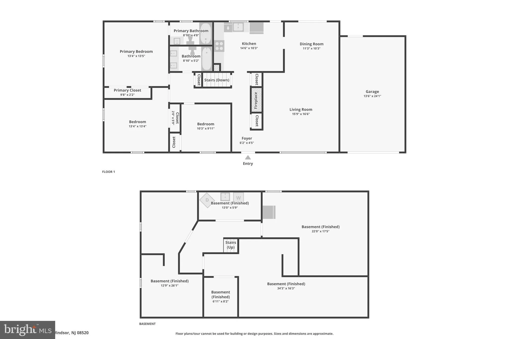 Hightstown, New Jersey 08520, United States, 3 Bedrooms Bedrooms, ,2 BathroomsBathrooms,Residential,Active,118820