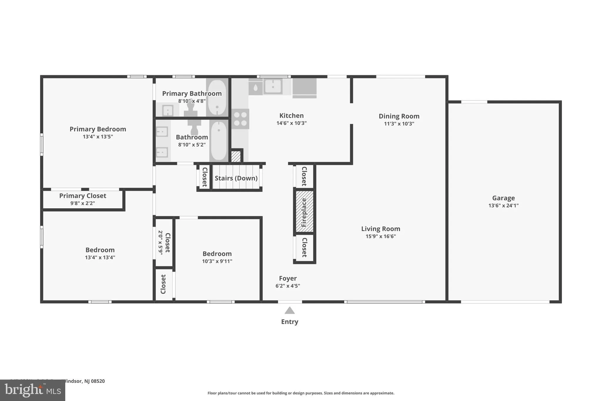 Hightstown, New Jersey 08520, United States, 3 Bedrooms Bedrooms, ,2 BathroomsBathrooms,Residential,Active,118820