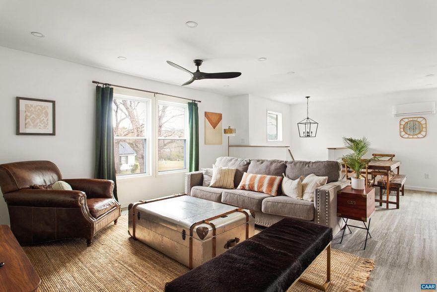 Discover the perfect blend of modern style and rustic charm with this 3 bedroom, 2.5 bath home in Nelson County. Just off route 151 in the Afton/Greenwood area. Recently completely renovated and thoughtfully designed. This turn-key opportunity is move-in-ready. Or it could be a seamless start to your short-term rental business or a terrific addition to an existing investment property portfolio. You will love the open floor plan, chef?s kitchen, and cozy living spaces - perfect for gathering. A bright primary suite has excellent light and a spacious attached bathroom. Two spare bedrooms share a downstairs full bath and an additional den. Terrific style and tasteful selections throughout. New roof, windows, siding, HVAC, appliances, gutters, and landscaping. The flat yard is ideal for outdoor games, BBQs, or simply relaxing under the stars. Nestled near some of the region?s finest wineries and breweries. Only a few miles to the Shenandoah National Park and various activities at Wintergreen Resort. 15 minutes from the conveniences of Crozet or Waynesboro.