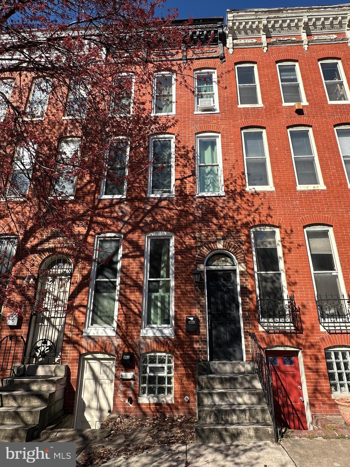 Charming brick townhome located in the vibrant Hollins Market community! This 3-bedroom, 2 full bath home blends historic character with modern updates. Step inside to find tall ceilings, freshly interior, and a traditional layout featuring exposed original brick in both the living room and kitchen—adding warmth and timeless charm.
The updated kitchen boasts new cabinetry with plenty of storage while maintaining the home’s classic feel. Upstairs, you'll find three generous sized bedrooms with original hardwood floors and one full bathroom, with adjoining laundry, all filled with natural light.
The lower level offers a private entrance, living space, full bathroom and great potential to be converted into an income-producing suite, guest quarters, or home office.
Enjoy a low-maintenance backyard with stone and a small deck just off the kitchen—perfect for relaxing or entertaining. Just steps from the University of Maryland Baltimore, the School of Medicine and minutes to Camden Yards, and M&T Bank Stadium. This home offers unbeatable walkability and convenience in a growing neighborhood.
Whether you're looking for a primary residence or an investment opportunity, this property delivers on location, charm, and flexibility.