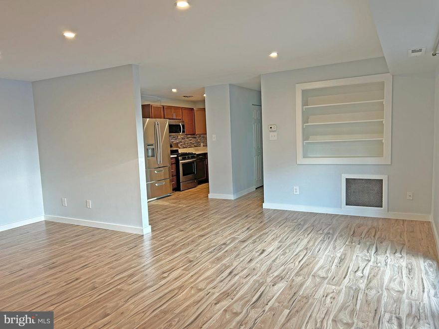 MOVE-IN READY * IDEAL Town Location Convenience  *  Remarkable Renovations  *  Spacious 2 Bedroom condo  *  Utilities included:  gas heat,   water, sewer, electric, trash, * 2 Park Spaces,  outdoor community pool * Renovated like-new Kit--S/S appliances  (gas stove, extra large refrigerator, microwave, dishwasher, disposer) cabinets, quartz countertops, brand new luxury vinyl flooring throughout,  new recessed lighting, interior completely repainted  - neutral tones, refurbished ceramic full bath *  6 closets  ++  Separate storage unit 
 *Sunny exposure * New  double pane  sliding glass door to  Balcony 17 x 6  * 2 blocks to Town of Vienna amenities and everyday services, grocery stores, Starbucks, shops, daytime eateries, night time fine dining, Vienna Community Center, parks  * Well-maintained building *  2 parking spaces  *  Near 3 Metro Stations  *   EZ access to  W&OD bike trail, Metro bus,  and Tysons Corner commerce,  I-495 fast lanes.   Tenant pays for any  communication system.  Application fee $55/person 18 years and older