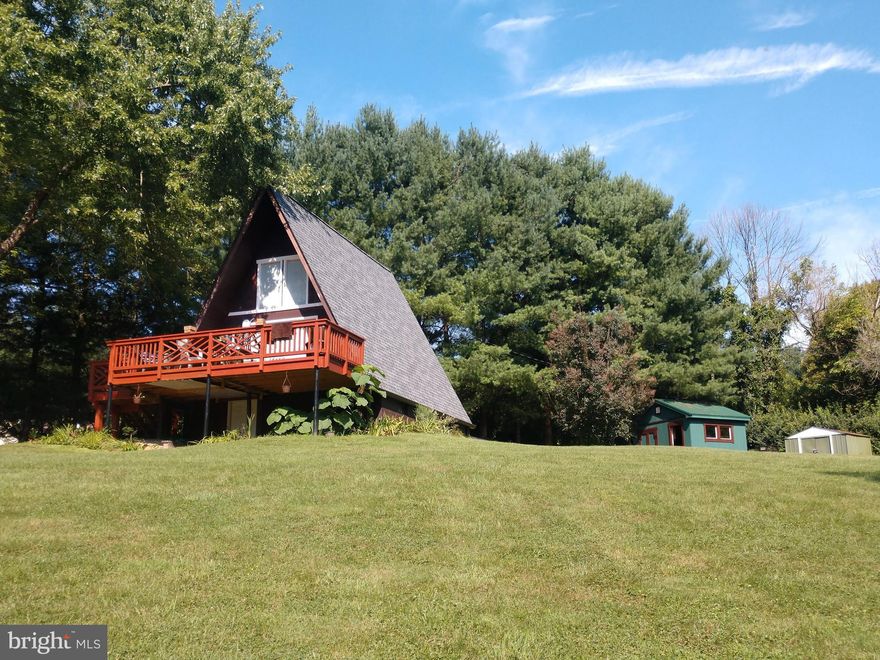 Charming A frame home on one acre of land, very private location in Avon Bend. This rental includes a deck and beautiful mountain views. The tenant pays for electricity. Owner will allow 1 pet only. Leasing until September 1st., partially furnished home. Call for more details or a showing.