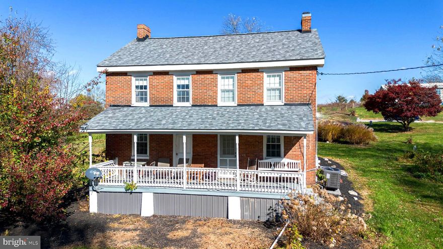 Are you ready for more space?  Are you ready to follow that dream and own a farm? Now is your chance to make that dream a reality! This updated, upgraded, and uplifting farmhouse sits on 10+ stunning acres with a creek running along a corner of the property. This wonderful home offers everything you need. The beautifully renovated 3-bedroom, 1.5-bath home features a brand-new kitchen with updated appliances, fresh paint, new flooring, and a new HVAC system and a new roof.  The main level features a completed half bath with rough-in plumbing for a future shower or tub. Outside, you’ll find multiple outbuildings, a 4-stall barn, new fencing, and fruit trees, all ready to support your hobby farm or equestrian dreams. The open acreage provides endless possibilities—grow, build, or simply enjoy the space.  Close to major commuter routes should work take you away from this oasis, but you will not hear a decibel of traffic - only the owls!  Come visit us at our first open house Sunday Nov 16th from 1-3pm.