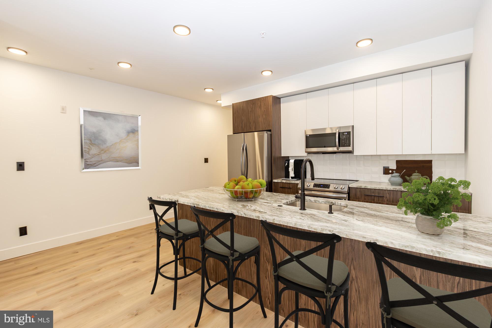Don't miss this LUXURIOUS New Construction Triplex, located in the fastest growing part of Philadelphia - University City.
FIRST unit consists of 1,800 sq ft- 1st floor open layout, dining and living room area leading into the modern kitchen with granite countertops and stainless steel appliances. Induction cooktop is the preferred chefs choice for cooking gourmet meals without the messy clean up of a gas stove. 2 large bedrooms and 1 full bathroom. Double vanities and rain showers, LVT flooring throughout, Tilt'n turn high efficiency European windows. Designed touch with black matte finishes and accessories throughout the house. No detail went unnoticed! Lower lever can be used as a family room or an additional 3rd bedroom with a full bathroom for your convenience. LG Mini split energy saving HVAC systems will allow you to heat or cool each room separately and will help you save money on the electric bills. Lots and lots of closet space.Â
Private backyard is perfect for summer get-togethers and bbq.
Don't miss this great opportunity located in walking proximity to universities, labs and research facilities -Drexel University, Penn Presbyterian Hospital, UPENN, the Schulykill Yards project, etc. (Walk Score of 87 out of 100, a 62 out of 100 for transit, and 95 out of 100 for the bikers.) This property is located near dozens of restaurants, cafes, and bars. Along Lancaster Ave, find many different boutiques and stores ALL within a walking distance! For the security purposes, property is under video surveillance. Contact listing agent with any questions.
***Lease Terms: Generally, first month, last month, and one month security deposit due at, or prior to, lease signing. Other terms may be required. $55 application fee per applicant. Pets are conditional on owner's approval and may require an additional fee and/or monthly pet rent, if accepted. (Generally, $500/dog and $250/cat, and/or monthly pet rent). Requirements: Applicants to make 3x the monthly rent in verifiable net income, credit history to be considered (i.e. no active collections), no evictions within the past 5 years, and must have a verifiable rental history with on-time rental payments. Exceptions to this criteria may exist under the law and will be considered. Water $50 estimated.