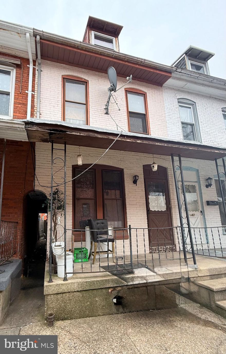 Bring your vision and unlock the potential in this 3-bedroom, 1-bath brick townhome located in a high-demand rental area. Built in 1900, this property offers classic character with a solid structure and the opportunity to create value through renovation and clean-out.
The home is being sold as-is and will require removal of personal items and updating throughout, making it an ideal project for investors, rehabbers, or buyers looking to build sweat equity. An unfinished basement provides additional storage and potential for future improvements.
Situated on a low-maintenance lot with on-street parking, this property keeps operating costs low and cash flow potential high. Located in Southern Reading, an area with strong rental demand, this is a great opportunity to add a value-add property to your portfolio.
With the right updates, this home has the potential to be a strong long-term rental or profitable flip. Opportunities like this don’t last — bring your contractor and imagination and turn this into your next successful project.