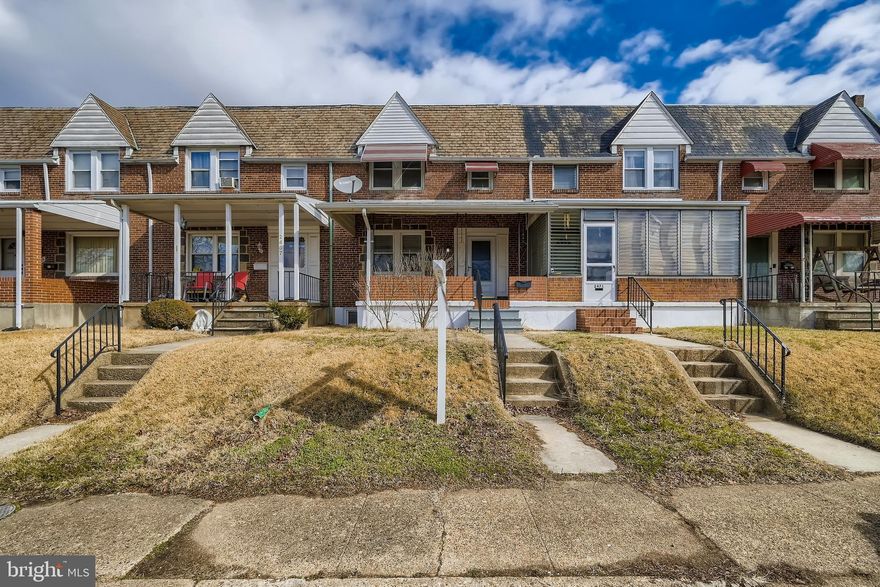 Welcome home to this absolutely stunning Baltimore County Interior Row Home, sitting on the quiet block of Fairway inside of one of Dundalk's desirable communities.  As you walk through the front door you will fall in love with the many modern/updated features this home has to offer. The main-level features a wide open great flow of space, LVP flooring throughout, multiple entry ways in to the kitchen, granite counter tops, white cabinets, kitchen island, stainless steel appliances, and very modern lighting fixtures. The upper-level features wall to wall carpet, 3 bedrooms, updated bathroom, and attic access. The lower-level features a fully finished space with 1 bedroom, a second full bathroom, utility room, and a laundry area, along with access directly to the backyard. The back yard comes with a parking pad that can be easily accessed through the wide alley behind the home. Schedule your showing today!