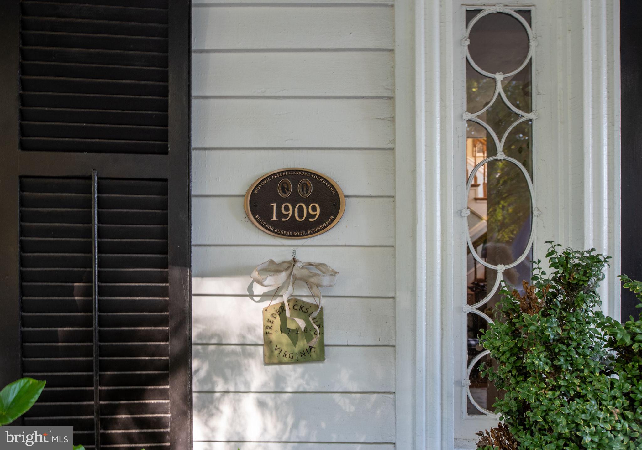 DOWNTOWN FREDERICKSBURG - Residential