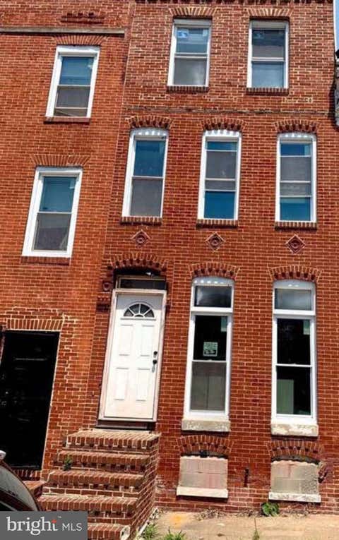 Townhouse For Sale - 1632 Ashland Avenue<br/> BALTIMORE, MD 21205
