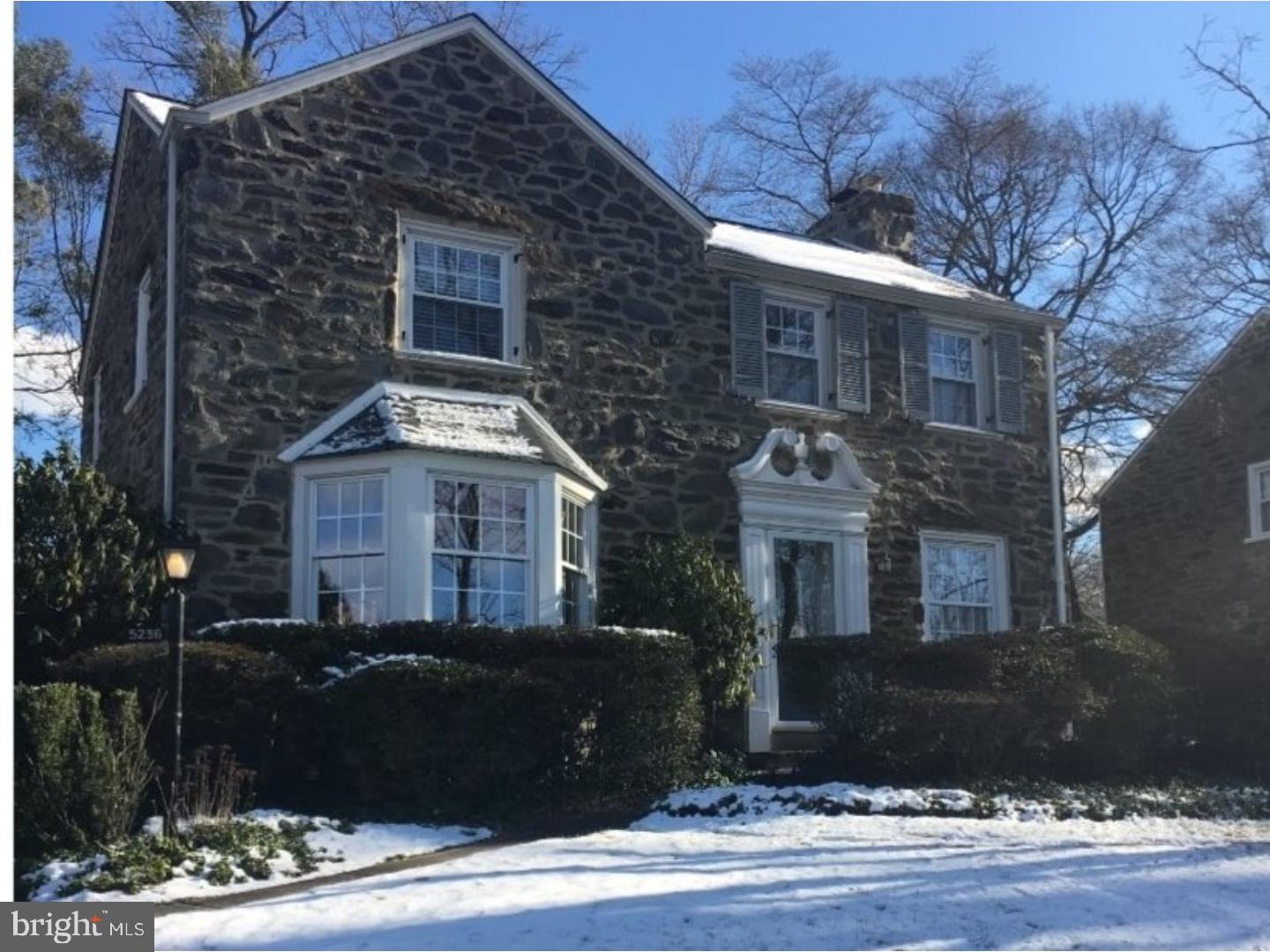 This stone colonial is located on a tree lined street in one of the most desirable areas in Drexel Hill. This 3 bedroom 2 and a half bath home features hardwood floors in the living room, dining room and the 3 generous size bedrooms. The rec. room and laundry are located on the lower level of the home, there is a covered patio off the breakfast room/den. There is an oversized shed that makes a great workshop or garage and has heat and electric. Newer roof, new central air and updated kitchen. This one is worth the visit.