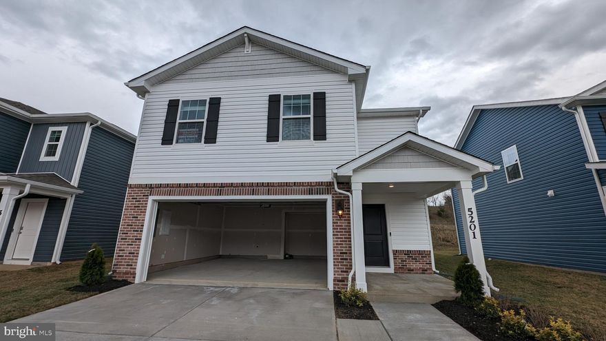 New Single Family Home with 4 Beds 2.5 Bath, 2009 Sqft of living area above grade, spacious 2 Car Garage, stainless steel and brand new appliances, washer and dryer. On the main level, there's spacious open area with living, kitchen and dinning areas and sufficient closet spaces. Half bath is on main floor right in the hall way. Next to entrance to main area from garage, is the stairs leading to first floor, where there's washer/dryer room and corridors leading to 4 bed rooms, 2 full bathrooms and utility space. On right side is the master bed with a nice view to backyard. Bathroom in master bed room is very spacious with a walk-in closet and good amount of closet space. Other rooms on this floor are 3 beds with closets and a full bath. House is backed to woods to give some private space. Well ventilated house conveniently located close to the major roads, I-81, 66, 50 and Route 7. Close proximity to Winchester.