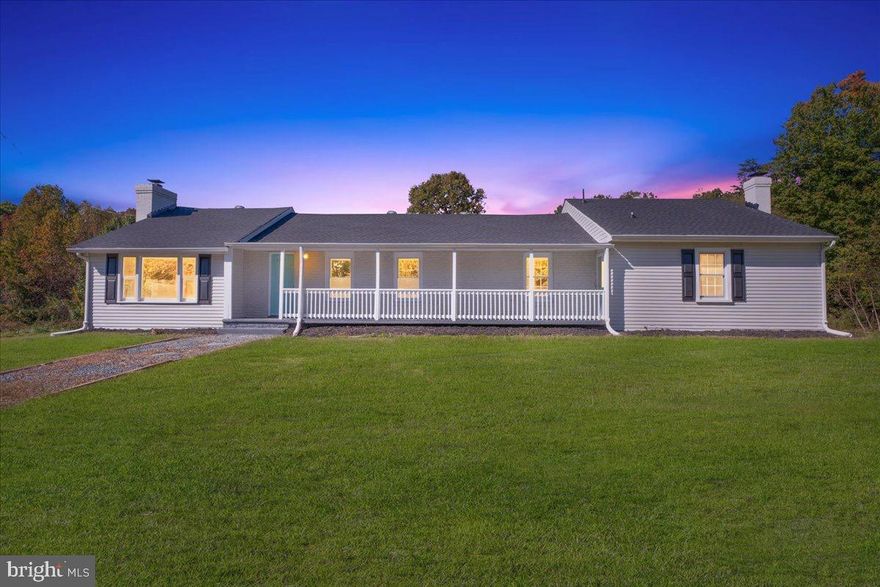 Welcome to this stunning single family home for sale, boasting 5 bedrooms and 2 bathrooms in a prime location. As you step inside, you are greeted by a beautifully designed interior featuring a new kitchen with stainless steel appliances, and granite countertops perfect for the culinary enthusiast. The open concept living and dining area is enhanced by a cozy fireplace, creating a warm and inviting atmosphere for gatherings and relaxation.

The primary bedroom offers a private oasis with an ensuite bathroom and ample closet space. Additional bedrooms provide flexibility for a growing family, home office, or guest accommodations. Outside, the property showcases a large backyard, ideal for outdoor entertaining, gardening, and recreation. 

Located in a desirable sought after rural location , this home offers a harmonious blend of modern convenience and tranquil living on a 2.5 acre lot!
Goochland drive in is less than 5 minutes away!  Don't miss this opportunity to own a truly remarkable property that combines luxury, comfort, and functionality. Schedule a showing today and make this dream home yours!

Priced $10,000 under appraised value !!!