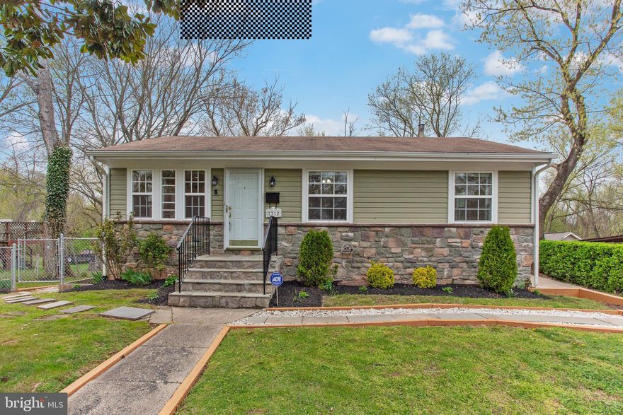 This is a BEAUTIFUL home! Granite Counter Tops, Wood Floors Main Level, New Carpet Lower Level, Updated Baths, New Paint, Nice Deck, Large Level back yard, Long Driveway, Lots of Closet Space, Beautiful stonework on the front of the home is very.... WELCOMING THIS IS A MUST SEE!